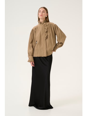 Karen By Simonsen Langarm-Bluse KBTrace Feminine in Toasted Coconut