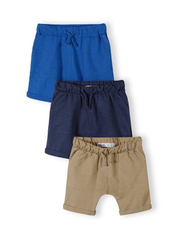 Minoti 3-er Pack Shorts 29SHORT200 in camel