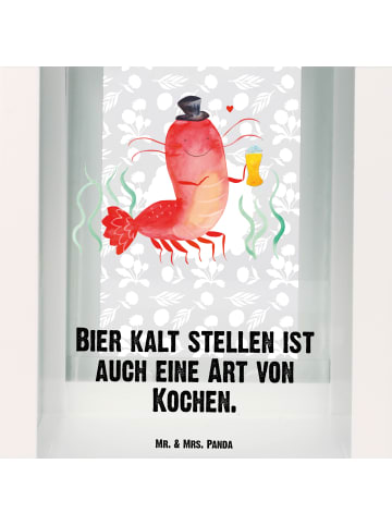 Mr. & Mrs. Panda Laterne Hummer Weizen mit Spruch in Transparent