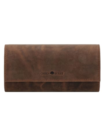 Greenburry Vintage Uhrenetui Leder 21,5 cm brown
