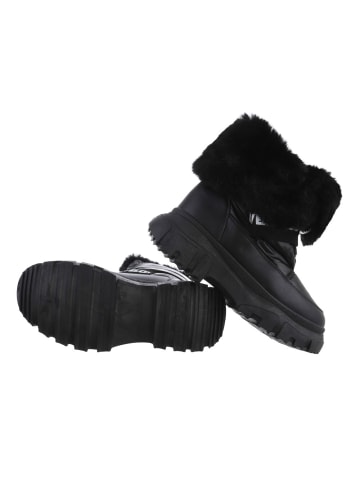 Ital-Design Stiefelette in Schwarz