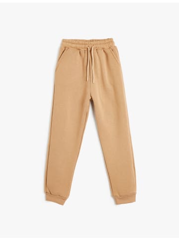 KOTON Sweathose in Kamelfeder