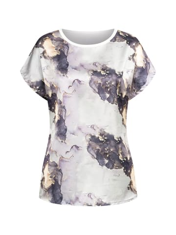 Cloud5ive Cloud5ive Cloud5ive T-SHIRT ABSTRUSED PRINT MATERIAL MIX in purple