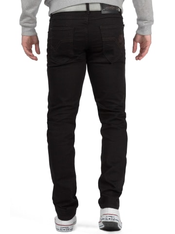 Cipo & Baxx Herren Regular Fit Jeans Denim in Black