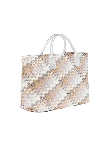faina Women 2-In-1 Tote Bag Set in White Rust