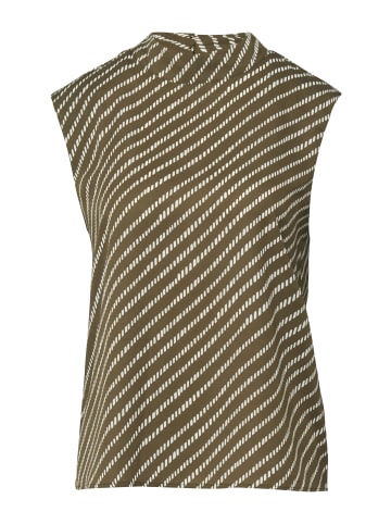 comma Blusentop in khaki ecru