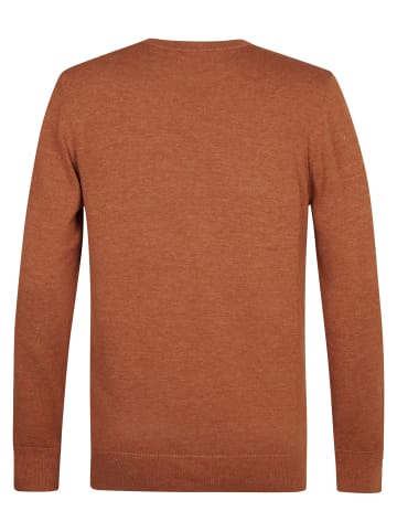 Petrol Industries Feinstrickpullover Steamboat in Orange