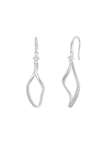 Amor Ohrhänger Silber 925, rhodiniert in Silber