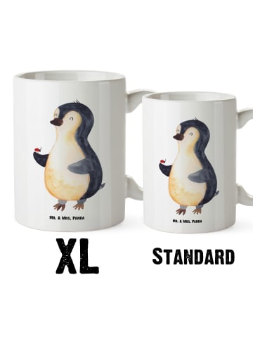 Mr. & Mrs. Panda jumbotasse Pinguin Marienkäfer ohne Spruch in Weiß