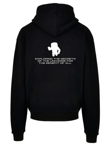 F4NT4STIC Ultra Heavy Hoodie NASA worm in schwarz