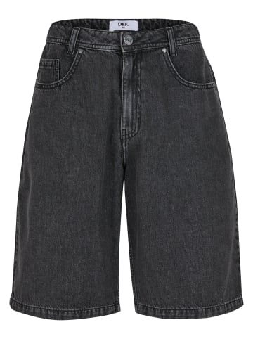 DEF DEF Mesh-Shorts in darkgreywashed