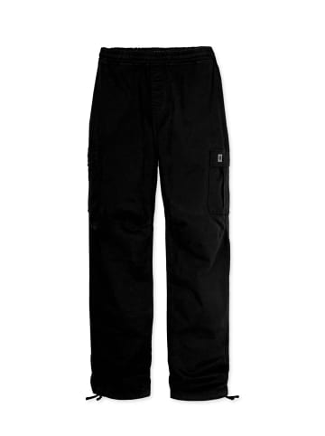 HONESTY RULES Hose " Baggy Cargo " in schwarz