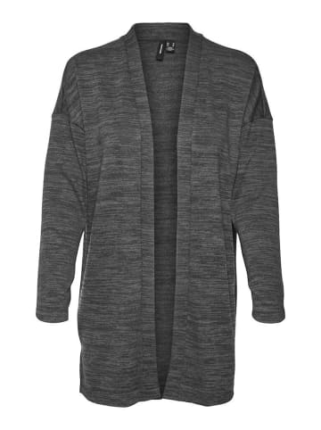 Vero Moda Langarmshirt in Medium Grey Melange