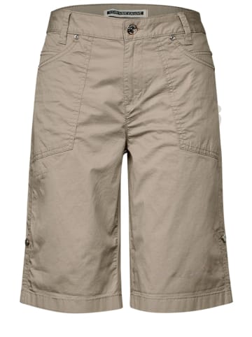 Street One Bermuda mit Turn-Up in Grau