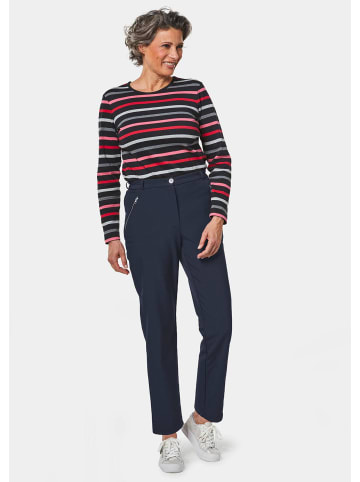 GOLDNER Atmungsaktive Softshell-Hose CARLA in rauchblau