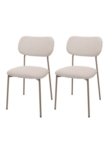 MCW 2er-Set Esszimmerstuhl O26, Beige