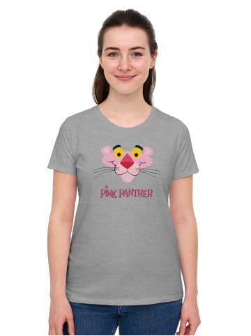 Pink Panther Pink Panther T-Shirt   Rundhalsausschnitt in grau