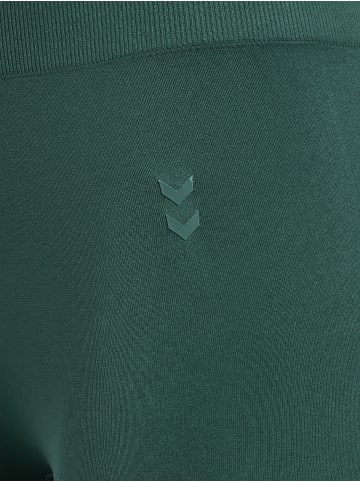 Hummel Leggings Hmlflow Multisport Damen in BISTRO GREEN