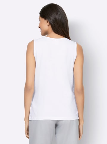 Sieh an! Shirttop in weiß