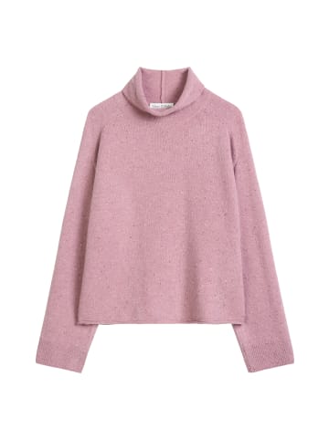 Marc O'Polo Tweed-Pullover regular in Medium Purple