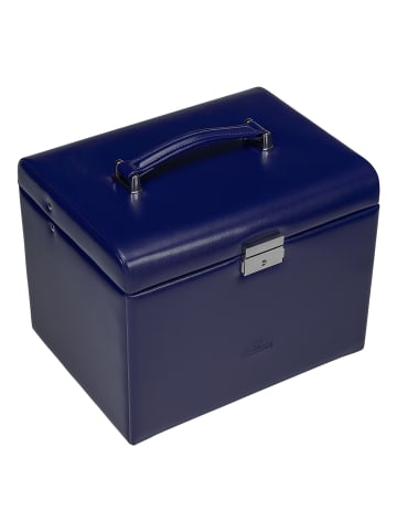 Windrose Merino Moda Schmuckkasten 26 cm in dunkelblau