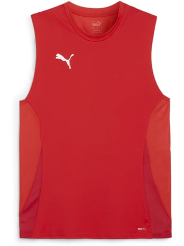 Puma Sportshirt "TeamGoal Sleeveless Jersey" in Rot
