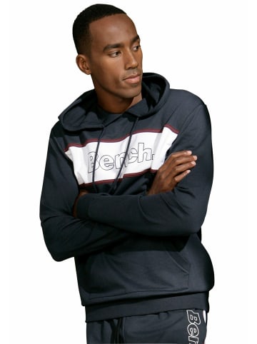 Bench Hoodie in navy-weiß