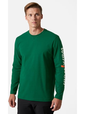 Helly Hansen Longsleeve "Logo Longsleeve" in Grün