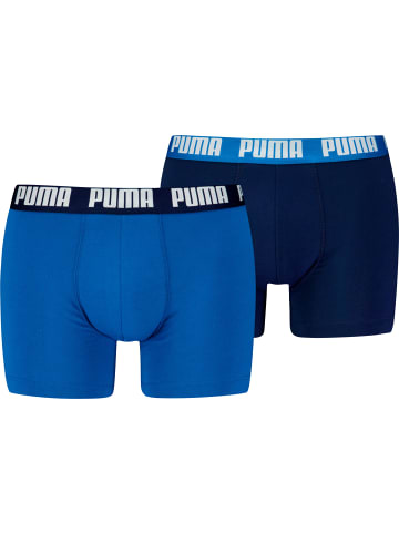 Puma Bodywear Pants im 2er-Pack in marine/blau