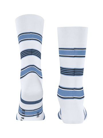 Falke Socken Marina Stripe in White