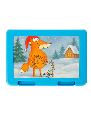 Mr. & Mrs. Panda Bentobox Fuchs Weihnachten Design ohne Spruch in Weiß