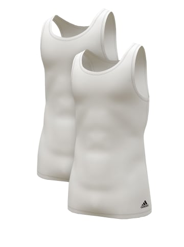 adidas Tanktop 2er Pack in weiß