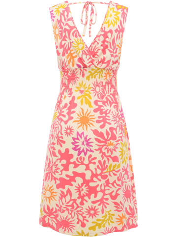ragwear Sommerkleid Aini Print in Pink Combo