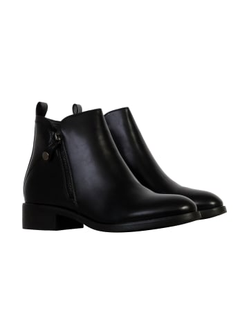 Divine Factory Leder-Pantoletten „Eden“ Braun