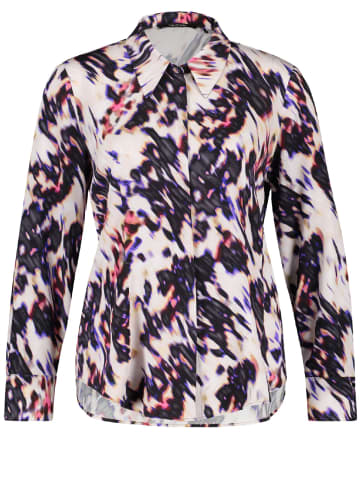 TAIFUN Langarmbluse in Beige