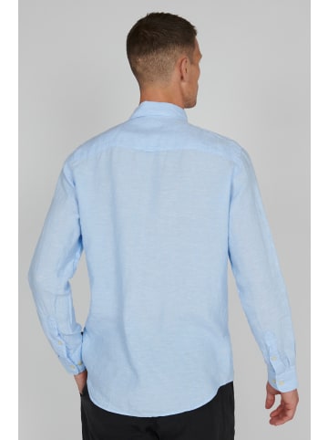 Matinique Langarm - Hemd MAtrostol Gerade Passform in Chambray Blue
