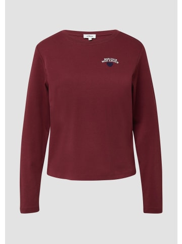s.Oliver T-Shirt  in  39D0_bordeaux