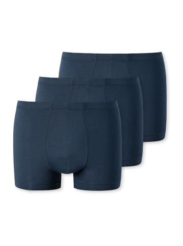 Schiesser Boxershorts Uncover in Dunkelblau