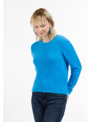 myMo Strickpullover in Blau