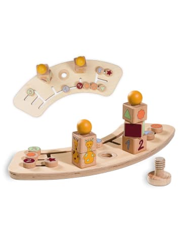 Hauck Play Tray Spiel Sorting - Sortier-Spielzeug Giraffe in bunt