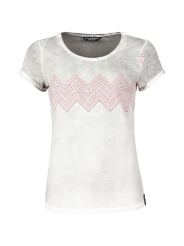 Chillaz W OETZTAL ZIGZAG ORNAMENT T-SHIRT in Schwarz