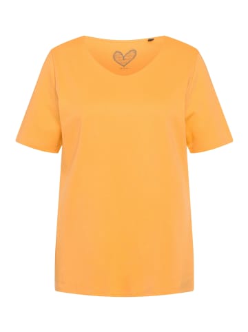 Ulla Popken Shirt in cantaloupe orange