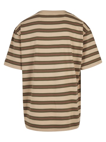 STARTER T-Shirt in unionbeige/darkolive/bark