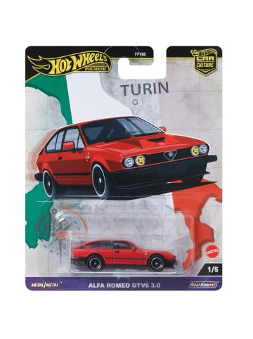 Hot Wheels Alfa Romeo GTV6 3.0 HRV80 | Hot Wheels Car Culture Fahrzeug Die-Cast