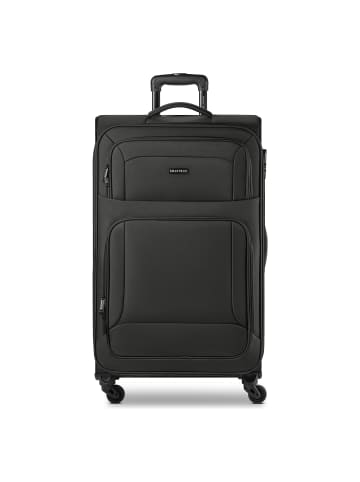 Smartbox Edition 04 4 Rollen Trolley 78 cm mit Dehnfalte in black