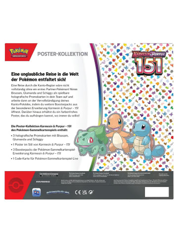 Pokémon Poster-Kollektion | Pokemon Karmesin & Purpur | Sammel-Karten deutsch