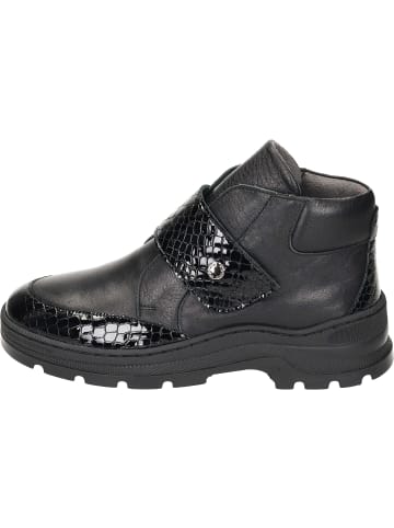 Comfortabel Freizeit Stiefeletten in schwarz