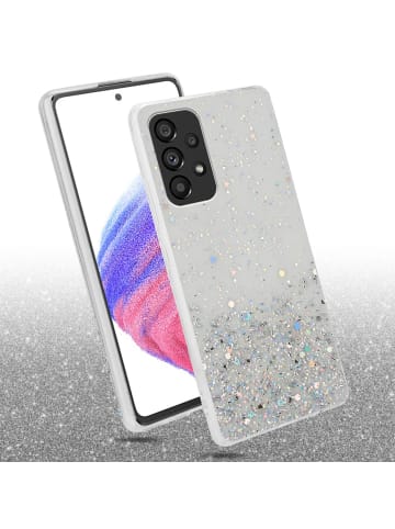 cadorabo Hülle für Samsung Galaxy A53 5G Glitter in Transparent mit Glitter