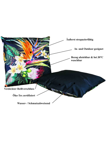 JACK Outdoor Dekokissen Motiv 45x45cm inkl. Füllung Tropical