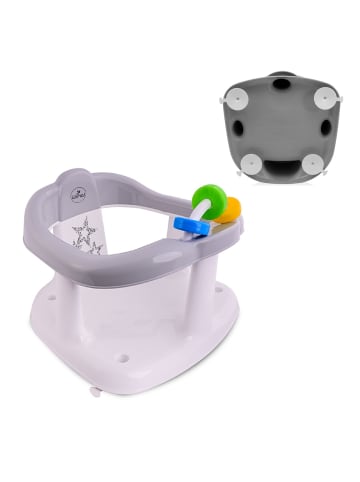 Lorelli Babybadewannensitz Panda in grau
